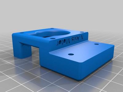 UM2 Alternate X Axis Motor Support