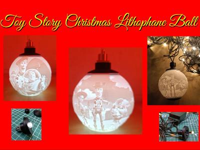 Toy Story Lithophane Christmas Ball