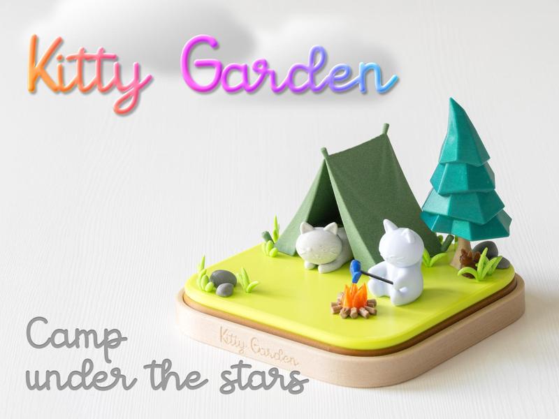 Kitty Garden - Camp Under the Stars