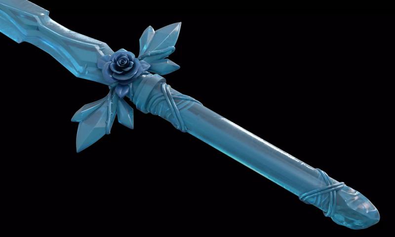 ESPADA BLUE ROSE  SWORD ART ONLINE  ALICIZAT