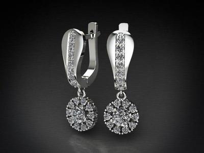 Love Round Earring
