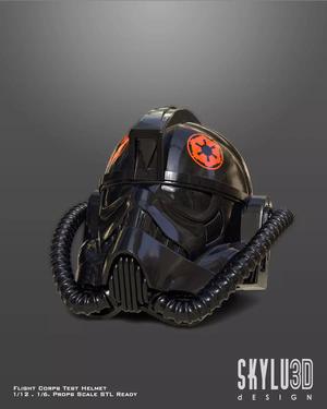 Flight Corp Test Helmet Bundle 3D Print STL Files