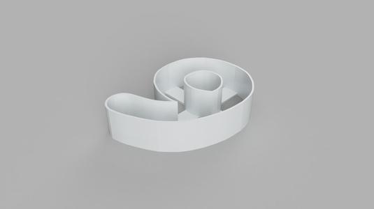 Cookie Cutter Number 9