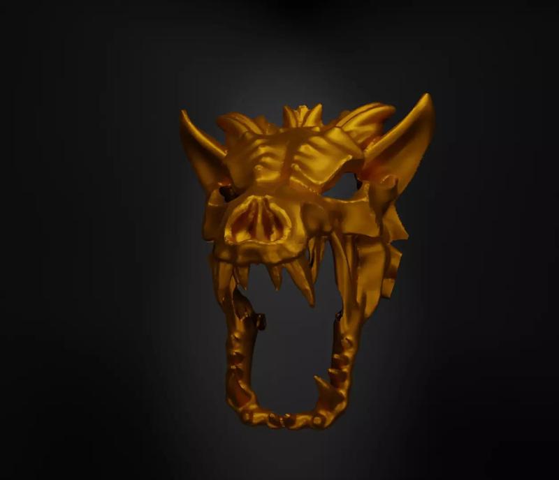 Wolf Full Face Helmet Animal Face Mask - Wolf Animal Armor