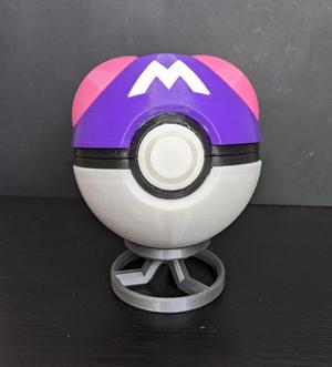 Masterball Nintendo switch game holder (Magnetic)