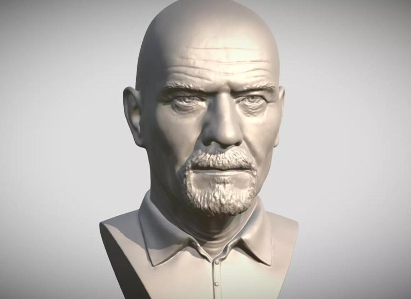 Walter White Bryan Cranston Breaking Bad bust
