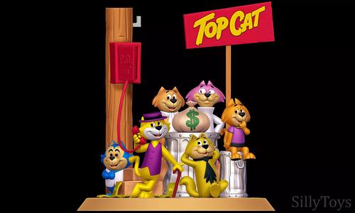 Top Cat Diorama