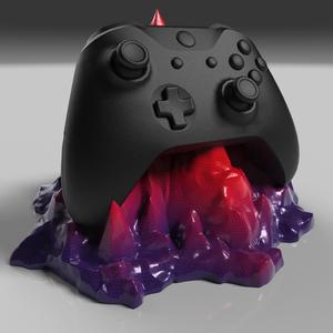 Xbox One Controller Stand – Mountain-Inspired 3D Model