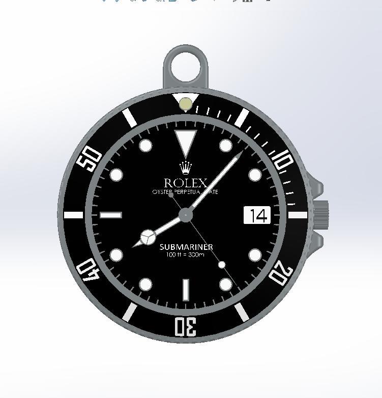 ROLEX SUBMARINER KEYCHAIN 2