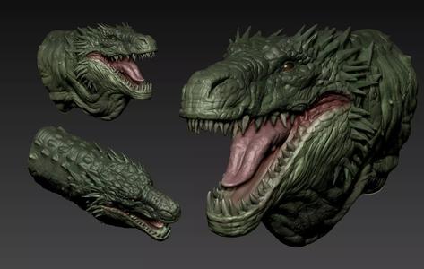 Vhagar bust