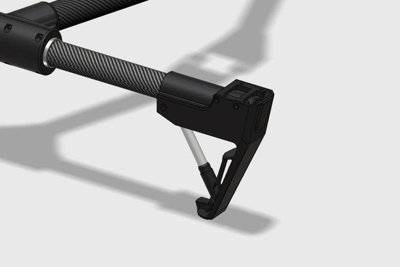 DJI Inspire 1 Style Landing Gear Feet (NOT COMPATIBLE WITH ORIGINAL)