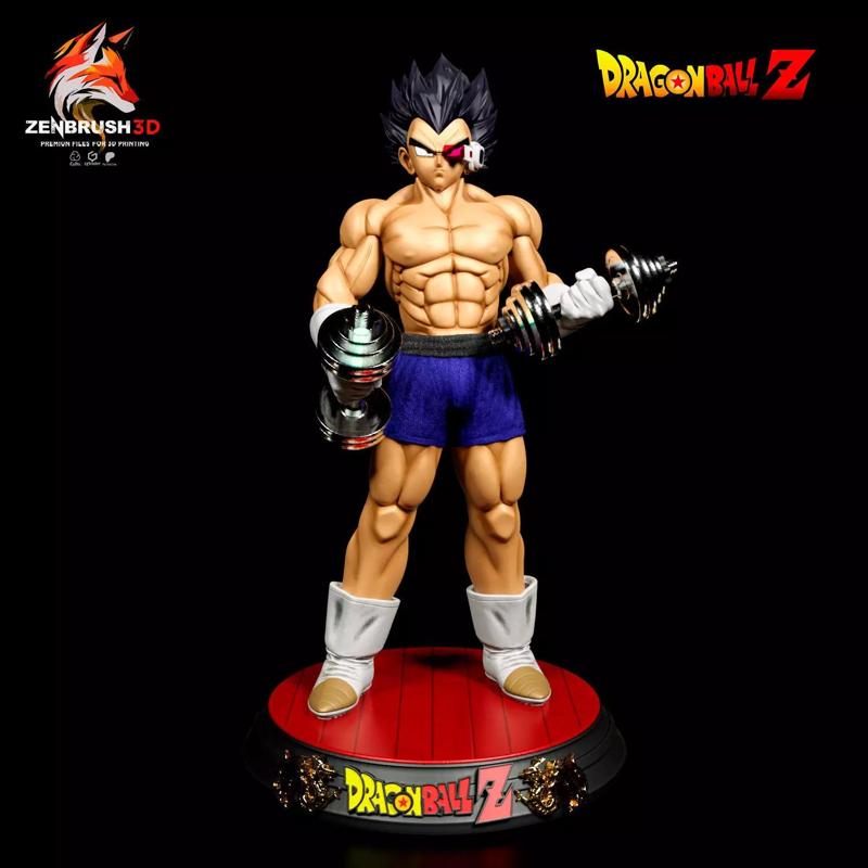 Vegeta - Dragon Ball STL 3D Printing