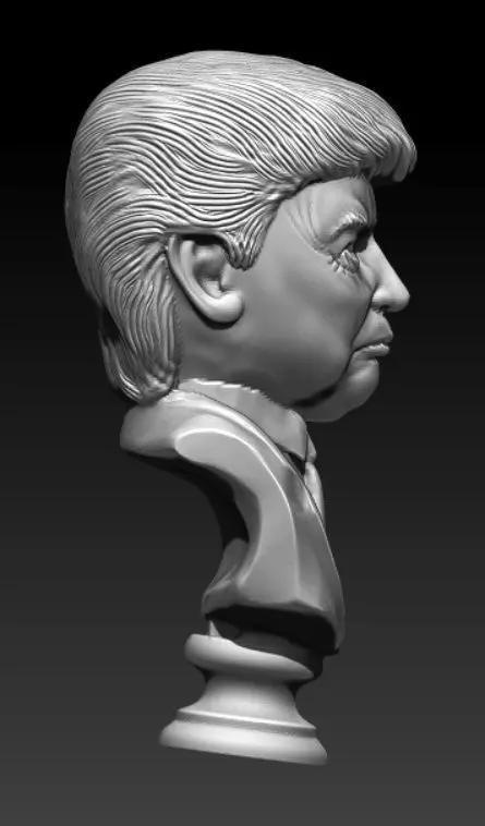 Trump bust
