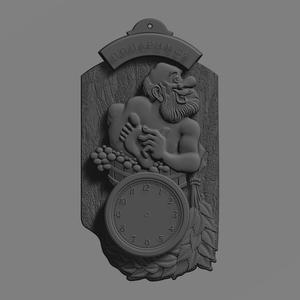 clock cnc design