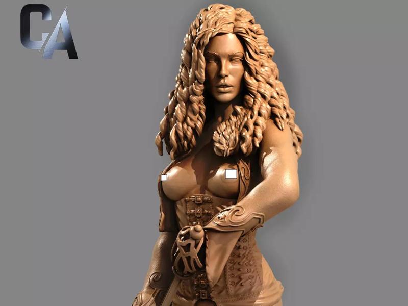 Anna Valerious NSFW 3D Print