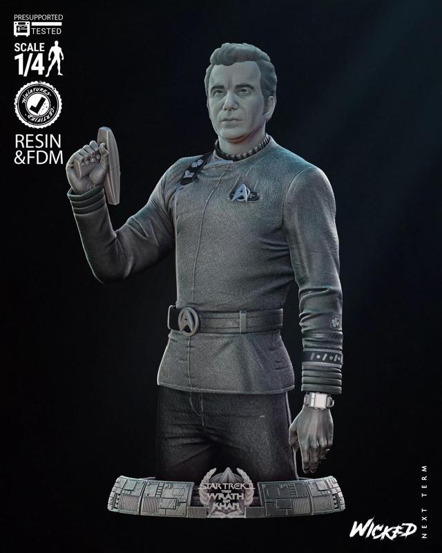 Wicked Movies Kirk Bust 3D print model