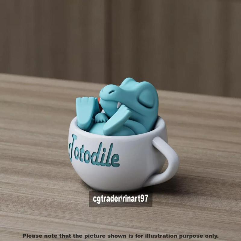 Totodile chill cup