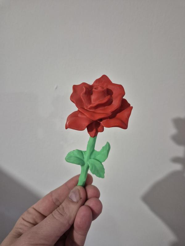 3D Rose Wall Art – Elegant Floral Relief