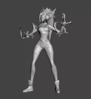 SKT T1 Zyra 3D Model