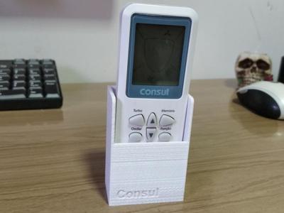 Suporte para o Controle Remoto Ar Condicionado Consul / AC Remote Control Wall Mount Support