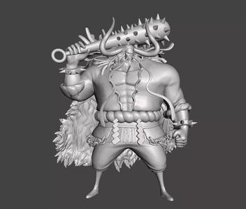 Kaidou of the Beasts 3D Model
