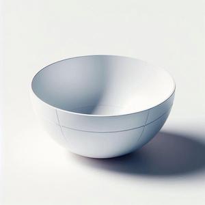 Bowl and Spoon - 3D Model for Tableware and Kitchen Decor