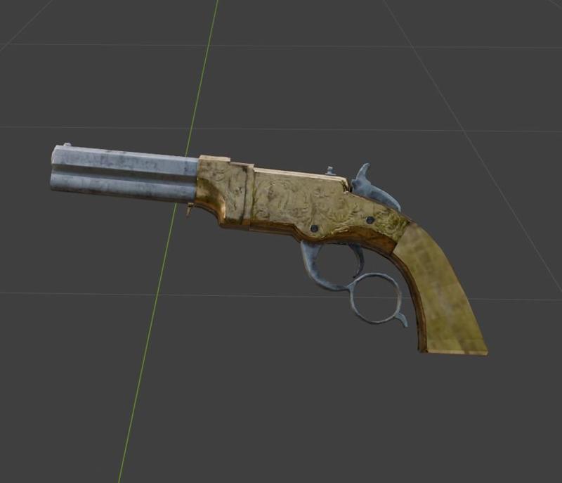 Pistol Volcanic - Red Dead Redemption 2