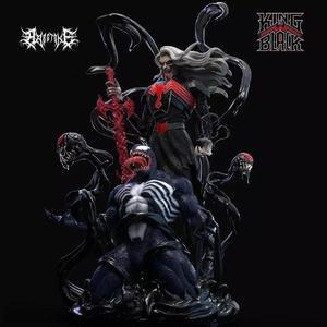 KIng in Black Knull Defeats Venom STL 3D print model