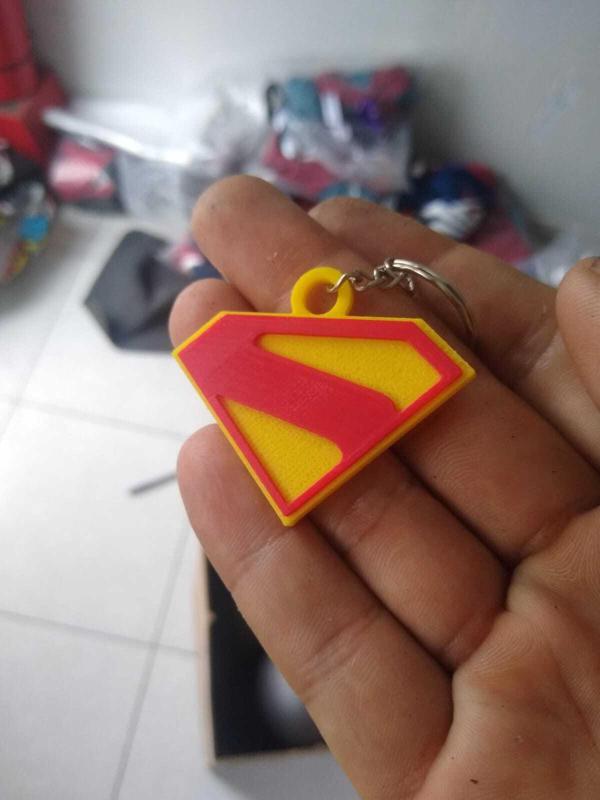 new superman logo keychain (2025) / superman keychain (2025)