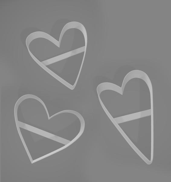 Valentine Heart Cookie Cutters