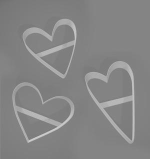 Valentine Heart Cookie Cutters
