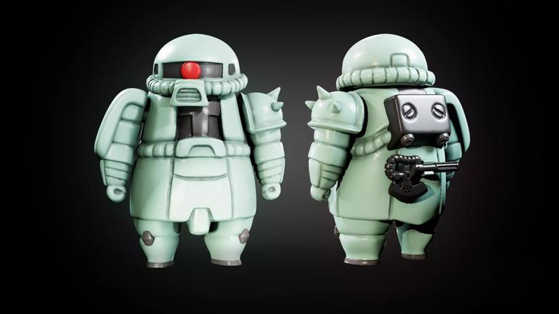 mobile suit zaku