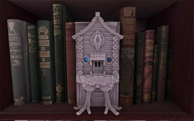 Baba yaga House Booknook