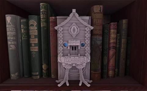 Baba yaga House Booknook