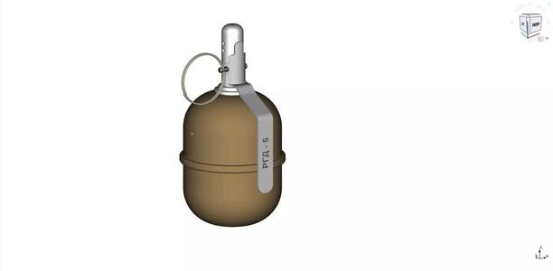 RGD-5 Grenade Clone CAD and STL