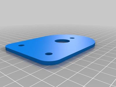 2CV 60's door Latch Spacer