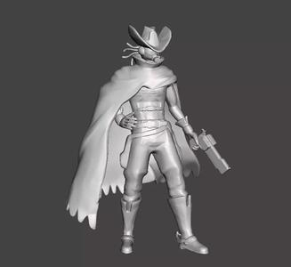 Snipe My hero academia 3D Model