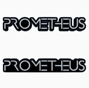 2x PROMETHEUS Logo Display by MANIACMANCAVE3D