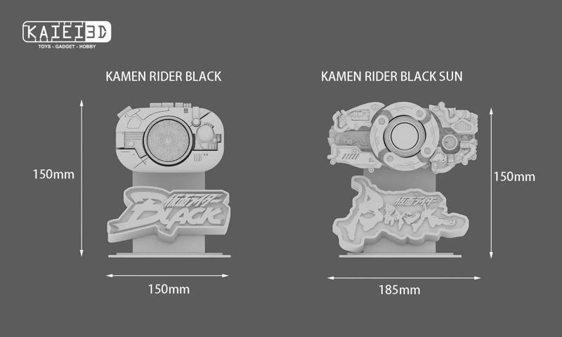 Kamen rider Black and black sun
