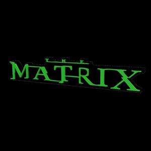 3D MULTICOLOR LOGO/SIGN - The Matrix