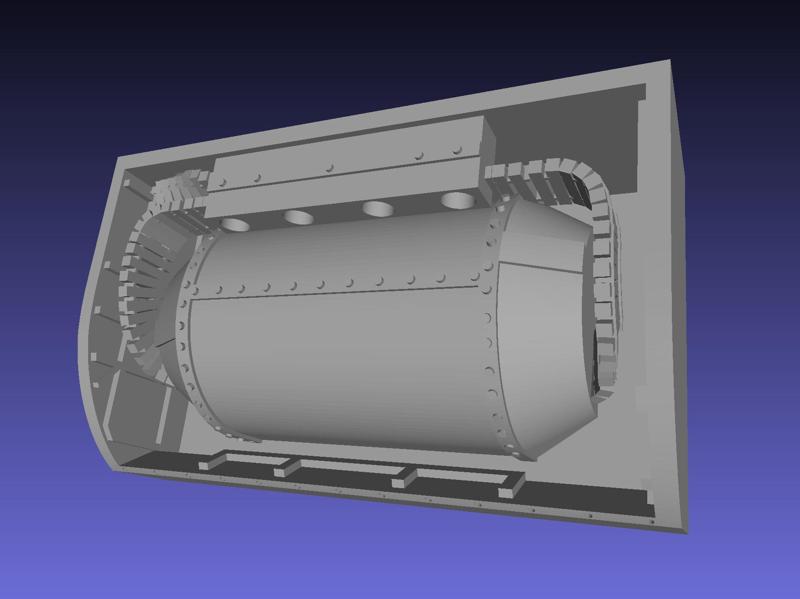 1/72 F-14 ammunition drum bay for FM