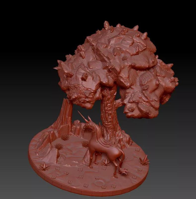 The Last Licorne Diorama