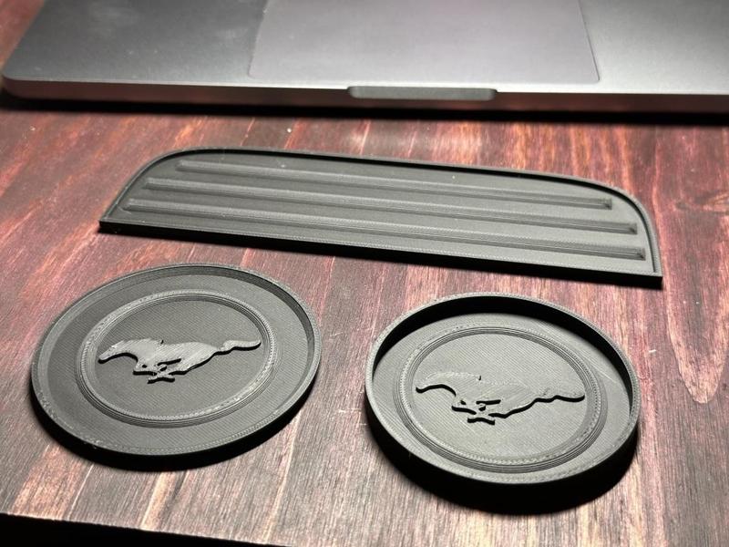 2015 - 2017 Mustang Cup and Accessory Tray Protectors