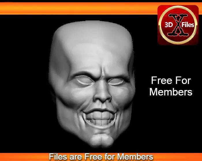 HotToys Head sculpt - The Mask  - Jim Carrey