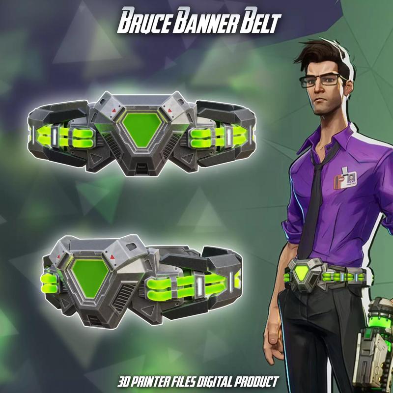 Hulk Bruce Banner Gamma Belt Marver Rivals