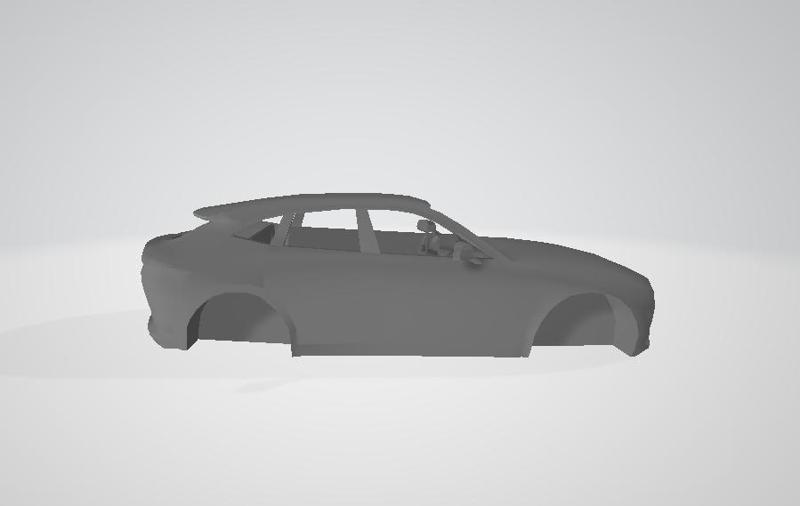 Aston Martin DBX bodywork