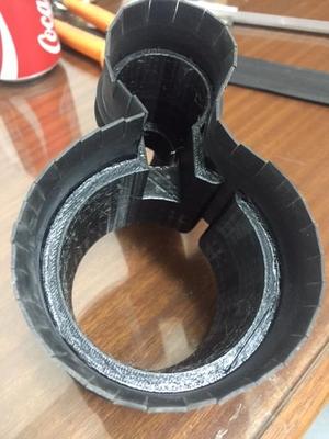 Makita dust shoe with external pipe
