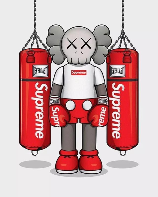 Kaws Box Supreme for Print