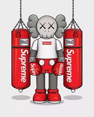 Kaws Box Supreme for Print