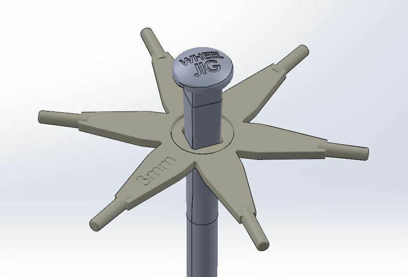 Wheel Painting Jig Tool, Tanks, Cars